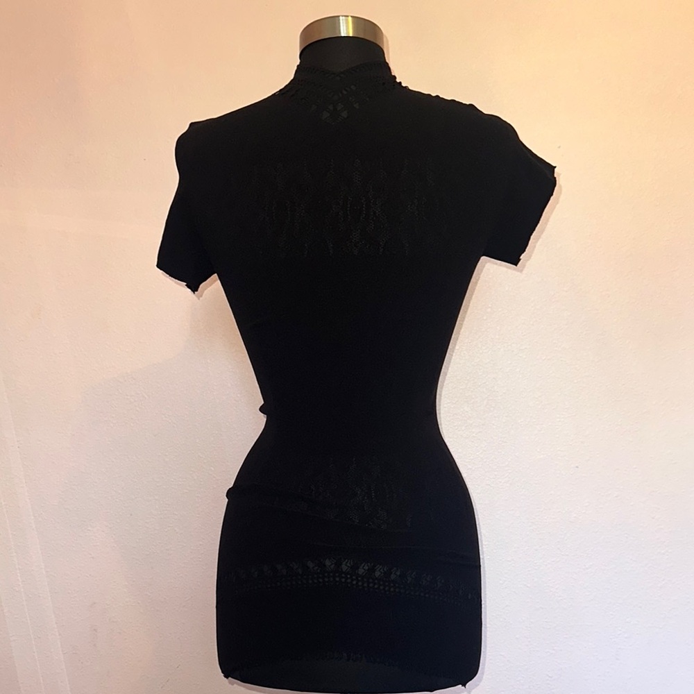 Elegant Black Women's Top
